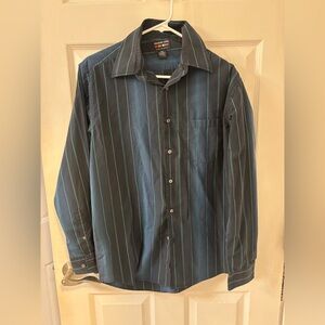 Alexander Julian Colours Dark Blue Striped‎ Shirt